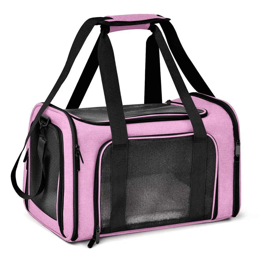 Bolsa Transportadora para Perros y Gatos - Aprobado para Aerolíneas, Impermeable