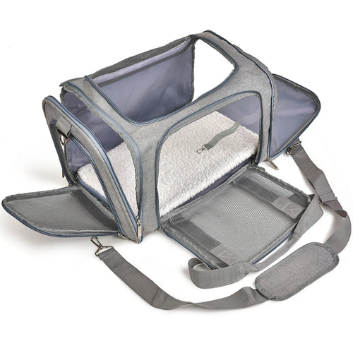 Bolsa Transportadora para Perros y Gatos - Aprobado para Aerolíneas, Impermeable
