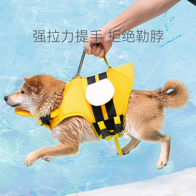 Chaleco Salvavidas para Perros, Ajustable, para Natación. comodidad 100%