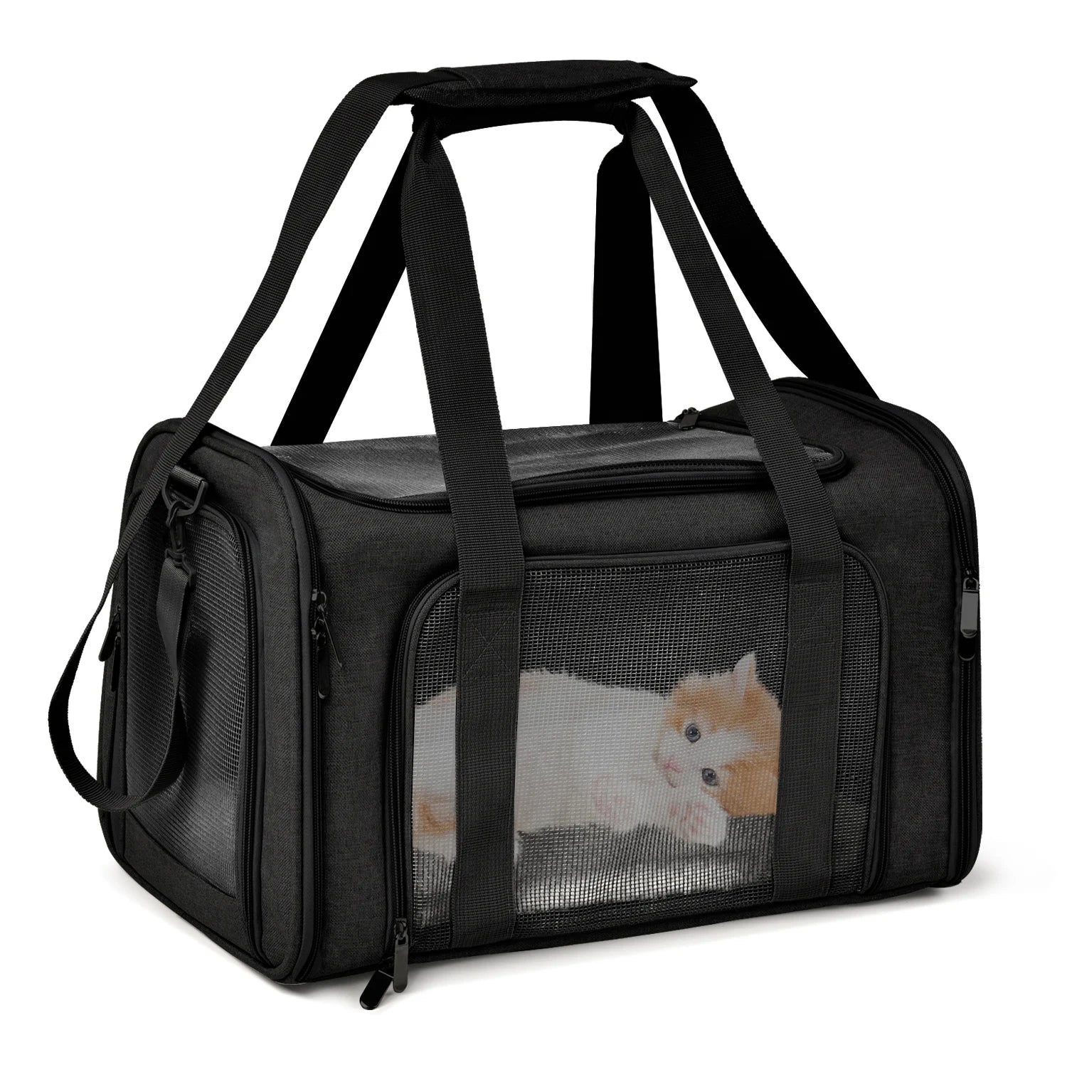 Bolsa Transportadora para Perros y Gatos - Aprobado para Aerolíneas, Impermeable