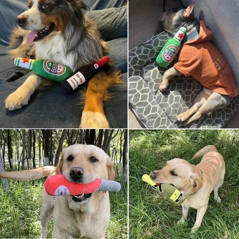 Juguete Botella Divertida Para Perros.