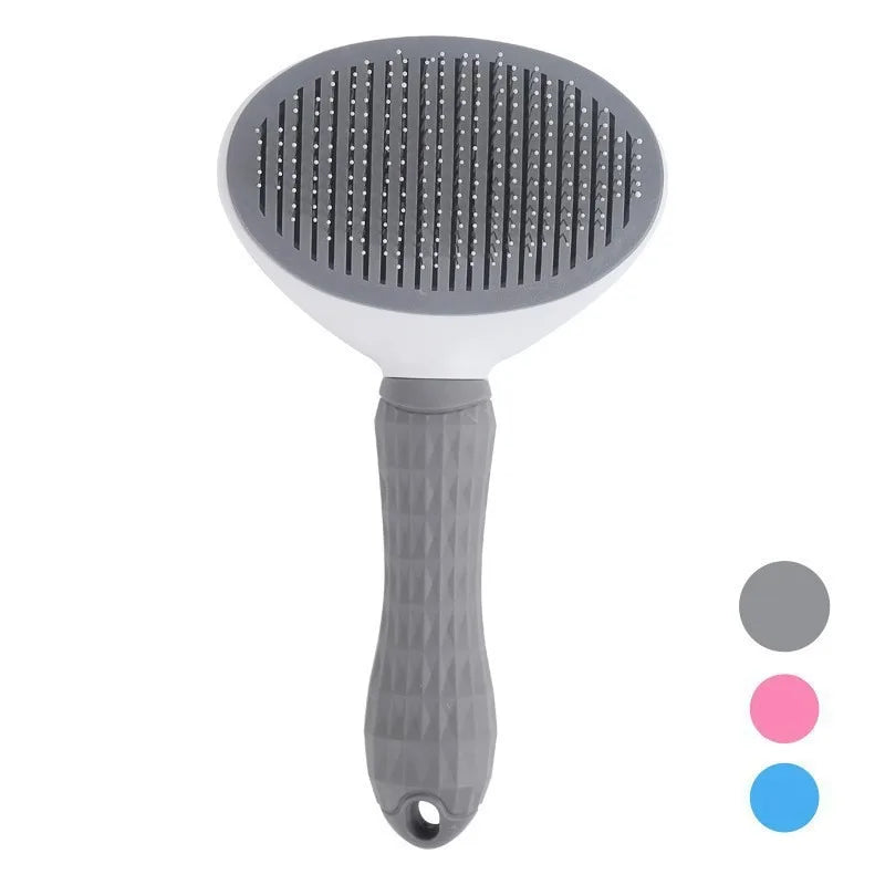 Cepillo autolimpiante para perros y gatos, peine para el cuidado de tu mascota.