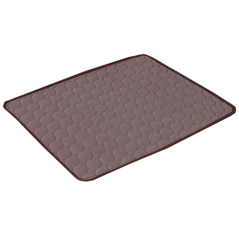 Alfombra refrescante para perros, cama fría de verano para mascotas, extra grande para perros pequeños y grandes